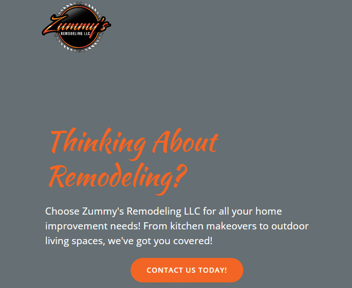 Black Label Branding Portfolio/Zummy's Remodeling